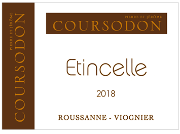 Pierre et Jérôme Coursodon - Vin de France - Etincelle - Blanc - 2018