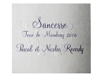 Domaine Pascal et Nicolas Reverdy - Sancerre - Terre de Maimbray - Blanc - 2016