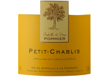 Domaine Isabelle et Denis Pommier - Petit Chablis - Blanc - 2012