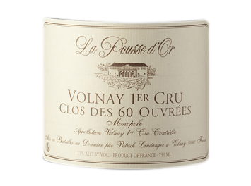 Domaine de la Pousse d'Or - Volnay Premier Cru - Clos des 60 Ouvrées - Rouge 2008