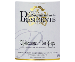 Domaine de la Présidente - Châteauneuf-du-Pape - Lucrèce - Magnum - Rouge - 2013