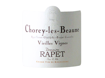 Domaine Rapet Père et Fils - Chorey-lès-Beaune - Vieilles Vignes - Rouge - 2014