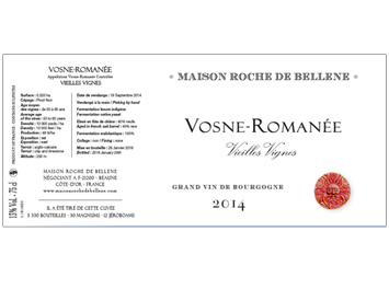 Maison Roche de Bellene - Vosne-Romanée - Vieilles Vignes - Rouge - 2014