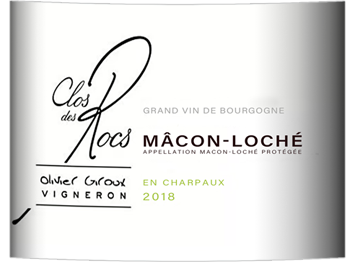 Clos des Rocs - Mâcon-Loché - En Charpaux - Blanc - 2018