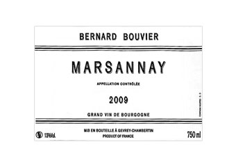 Domaine Bouvier - Marsannay - Blanc 2009