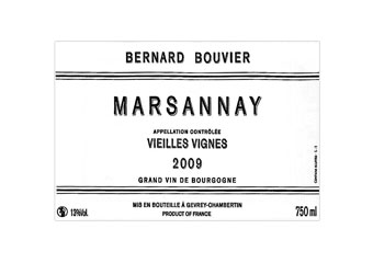 Domaine Bouvier - Marsannay - Vieilles Vignes Rouge 2009
