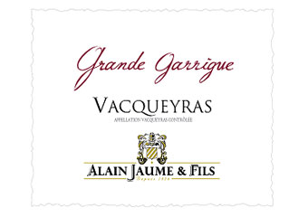 Alain Jaume - Vacqueyras - Grande Garrigue Rouge 2010