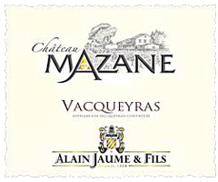 Château Mazane - Vacqueyras - Rouge - 2013