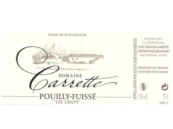 Domaine Carrette - Pouilly-Fuissé - Les Crays - Blanc - 2014