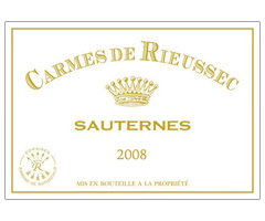 Château Rieussec - Sauternes - Les Carmes de Rieussec - Blanc - 2008