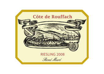 Domaine René Muré - Alsace - Riesling Côte de Rouffach Blanc 2008