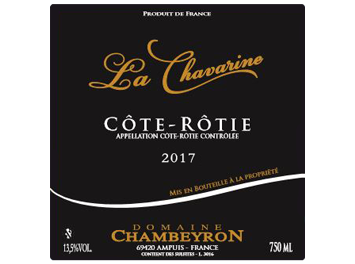 Domaine Chambeyron - Côte Rôtie - La Chavarine - Rouge - 2017