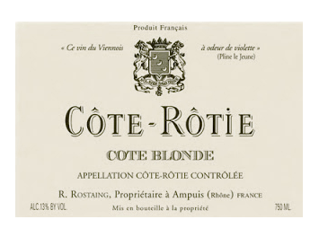 Domaine René Rostaing - Côte-Rôtie - Côte Blonde Rouge 2011