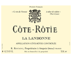 Domaine René Rostaing - Côte-Rôtie - La Landonne - Rouge - 2012