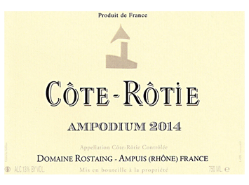 Domaine René Rostaing - Côte Rôtie - Ampodium - Rouge - 2014