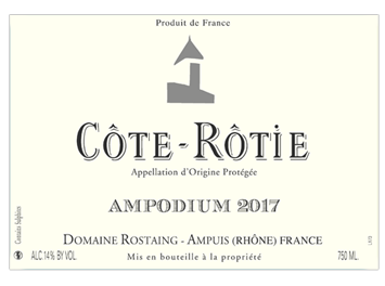 Domaine René Rostaing - Côte Rôtie - Ampodium - Rouge - 2017