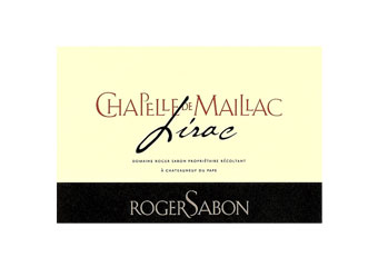 Domaine Roger Sabon - Lirac - Chapelle de Maillac Rouge 2008