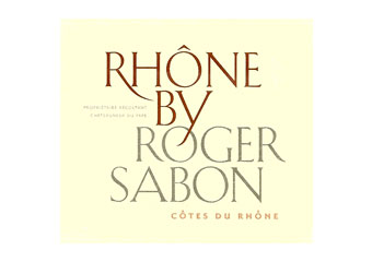 Domaine Roger Sabon - Côtes du Rhône - Rhône by Roger Sabon Rouge 2008