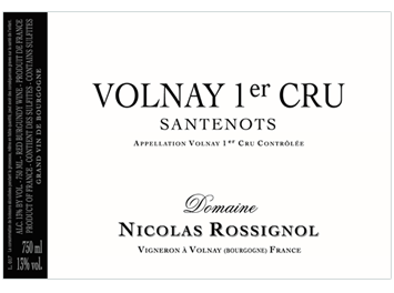 Domaine Nicolas Rossignol - Volnay 1er Cru - Santenots  Rouge 2009