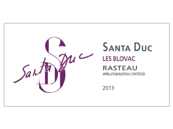 Santa Duc - Rasteau - Les Blovac - Rouge - 2013