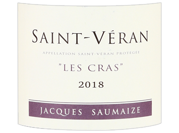 Domaine Jacques Saumaize - Saint-Véran - Les Cras - Blanc - 2018