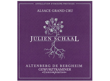 Julien Schaal - Alsace GC - Gewurztraminer Contemplation Altenberg de Bergheim - Blanc - 2018