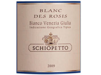 Schiopetto - IGT Venezia Giulia - Blanc des Rosis Blanc 2009