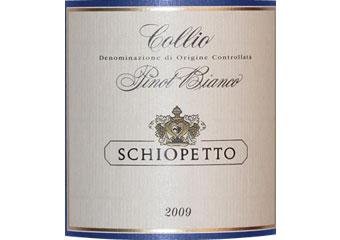 Schiopetto - Collio - Pinot Bianco Blanc 2009