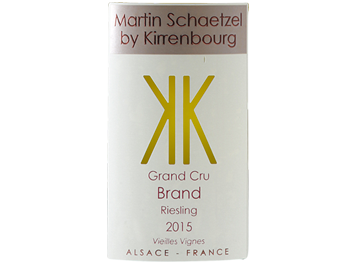 Martin Schaetzel - Alsace grand cru - Riesling Brand Vieilles Vignes - Blanc - 2015