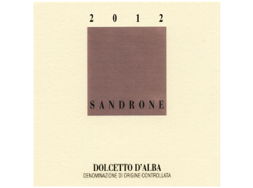 Domaine Sandrone - Dolcetto d'Alba - Rouge - 2012
