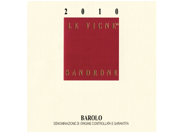 Domaine Sandrone - Barolo le Vigne  - Rouge - 2010
