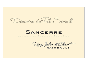 Domaine du Pré Semelé - Sancerre - Blanc - 2017