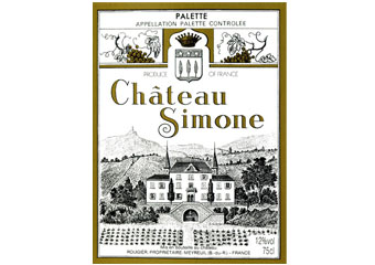 Château Simone - Palette - Rouge 2007