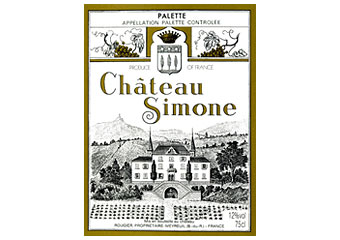 Château Simone - Palette - Rouge 2009