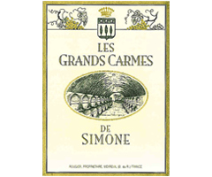 Château Simone - VDP des Bouches du Rhône - Les Grands Carmes - Rosé - 2013