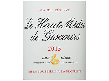 Château Giscours - Haut-Médoc - Haut-Médoc de Giscours - Rouge - 2015