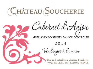 Château Soucherie - Cabernet d'Anjou - Rosé - 2013