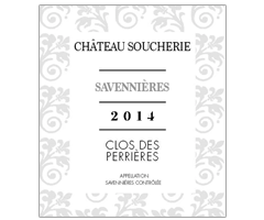 Château Soucherie - Savennières - Clos des Perrières - Blanc - 2014