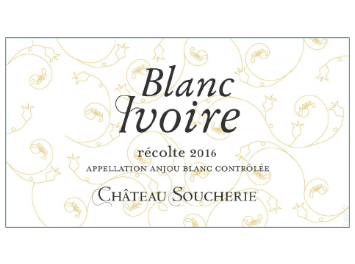 Château Soucherie - Anjou - Ivoire - Blanc - 2016