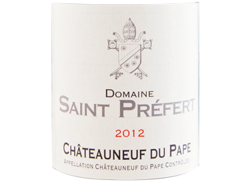 Saint Prefert - Châteauneuf du Pape - Classique - Rouge - 2012