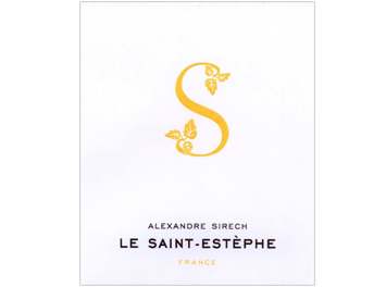 Alexandre Sirech - Saint Estèphe - Le Saint Estèphe - Rouge - 2012
