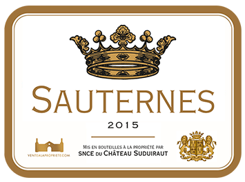 Château Suduiraut - Sauternes - Suduiraut by Valap - White - 2015