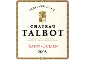 Château Talbot - Saint-Julien - Rouge 2008