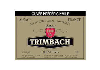 Domaine Trimbach - Alsace - Riesling Cuvée Frédéric Emile Blanc 2007