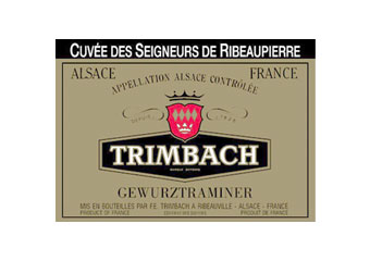 Domaine Trimbach - Alsace - Gewurztraminer Seigneurs de Ribeaupierre Blanc 2007
