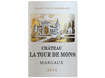 Chateau la Tour de Mons - Margaux - Rouge - 2014