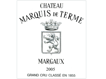 Château Marquis de Terme - Margaux - Rouge 2005