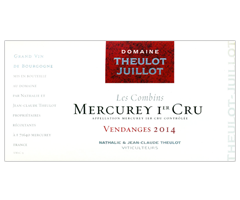 Domaine Theulot-Juillot - Mercurey 1er cru - Les Croichots - Rouge - 2014