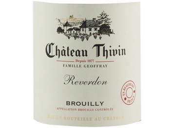 Château Thivin - Brouilly - Reverdon - Rouge - 2018