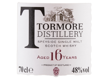 Tormore - Speyside Single Malt Scotch Whisky - 16 ans d'âge